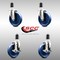 Service Caster 5 Inch 316SS Solid Poly Swivel 1-1/2 Inch Expanding Stem Caster Brake SCC, 2PK SCC-SS316EX20S514-SPUS-2-TLB-2-112 - alternate 5